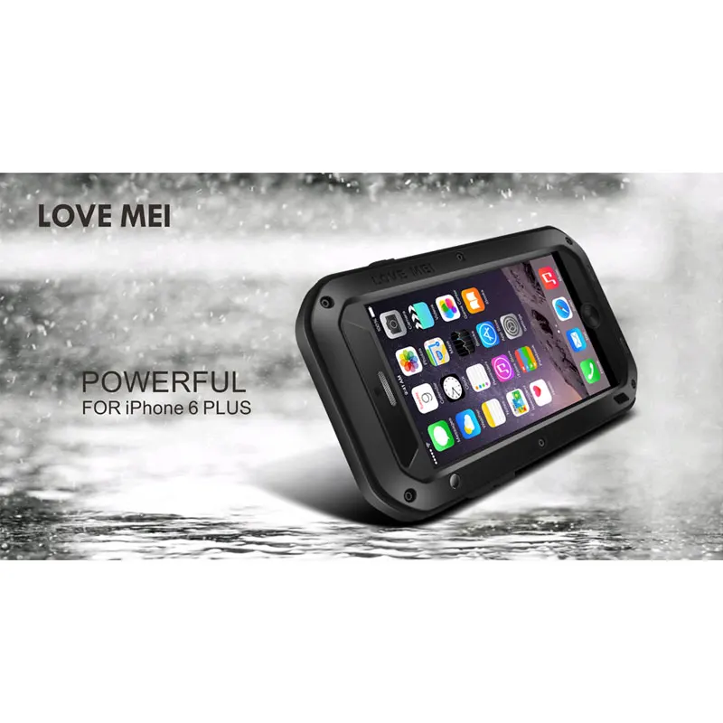 2 шт./лот Оригинал ЛЮБОВЬ МЭИ противоударный призма Водонепроницаемый Металл