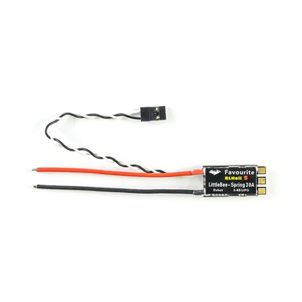 4 шт. FVT LittleBee 20A-S 30A-S ESC BLHeli_S OPTO 2-6S Mulitshot Oneshot42/125 электронный регулятор скорости для радиоуправляемого дрона