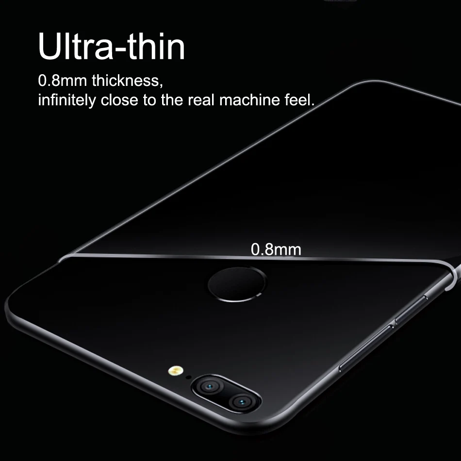 Simple Clear TPU Case for Honor 9 Lite Ultra-thin Soft Silicone Transparent Back Cover For Huawei Honor9 Phone Cases caja |