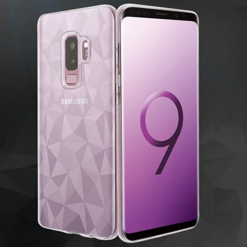 Diamond Silicon Soft TPU Case For Samsung Galaxy S8 S9 Plus S7 Edge Note 8 9 J7 J5 J3 Pro J2 Prime 2017 J4 J6 J8 A6 A8 2018 |