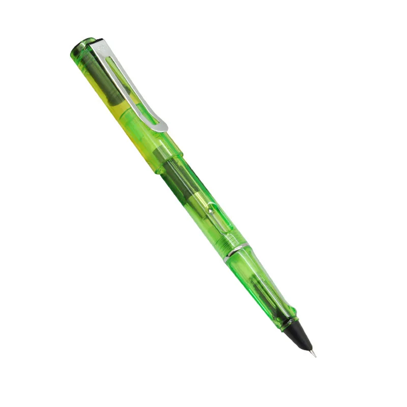 10 Jinhao 599A Высококачественная пластиковая перьевая ручка 0,38 мм дополнительный тонкий наконечник чернильные ручки для подарка офисные канцелярские принадлежности - Цвет: 10