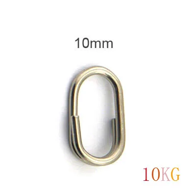 Горячая Распродажа 100 шт. раздельные кольца из нержавеющей стали для пустых