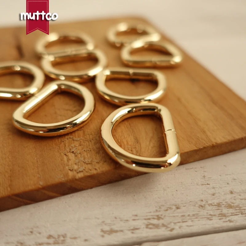 Кольца сделай сам для собачьего ошейника 2 0 см несварные Dee D-образные кольца