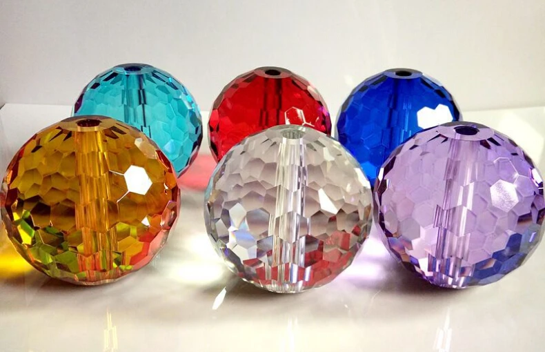 

Rare Clear Asian Quartz Color beads solid Ball Transparent Crystal Ball Sphere be used for Fashion Table Decor Good Luck Ball