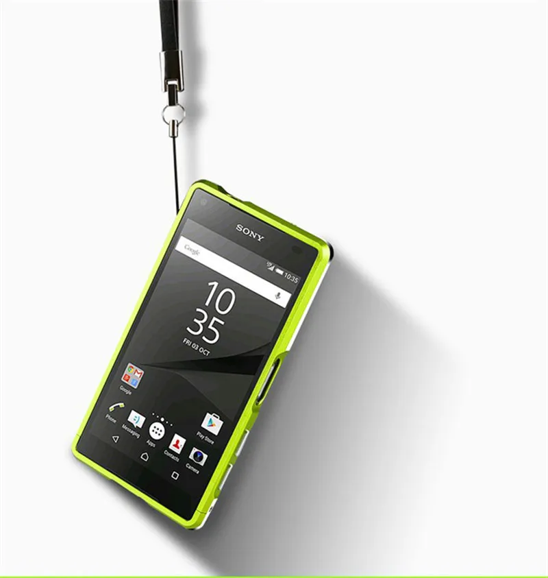 Чехол бампер для Sony Xperia Z5 Mini E5803 Сверхлегкий металлический каркас чехол Compact E5823 4 6