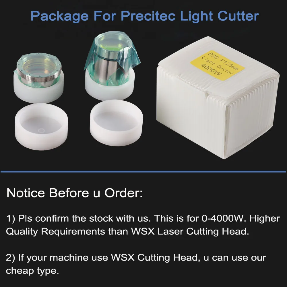 Коллиматорные линзы LSKCSH лучшего качества для волоконного лазера режущая головка