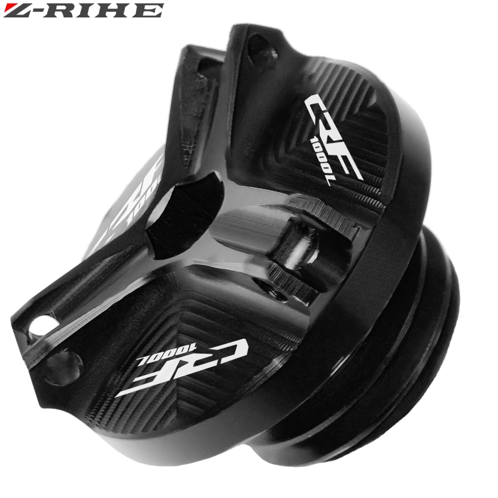 black Для HONDA CRF1000L Африка Твин CB600F CB650F CBF600 CBR600F Мотоциклетный Двигатель слив масла поддон чашка для орехов заглушка CRF1000L - Цвет: black