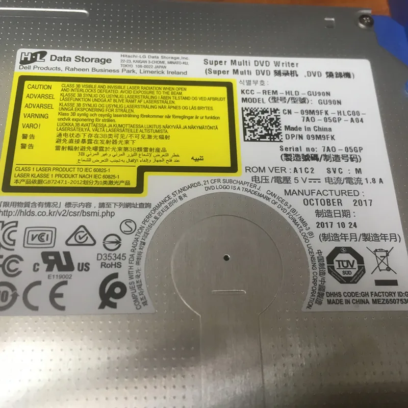 Новый и оригинальный DVDRW для коммерческого настольного компьютера Dell MT3040 MT 3050 MT3046