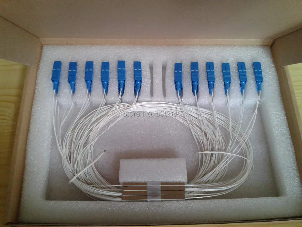 splitter plc sc/apc 1x8 Mini type PLC optical fiber 1:8 sc apc ftth solution | Мобильные телефоны и аксессуары