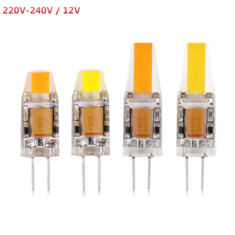 G4 3W 5W DC12V G9 лампы с регулируемой яркостью кристалл AC 220 V 240 светодиодный светильник