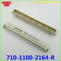 364 DIN41612 DIN разъем 710-3100-3264-S 2*32P 64PIN женские прямые шпильки Европейская розетка 9001-12641coola NEXTRON outpin