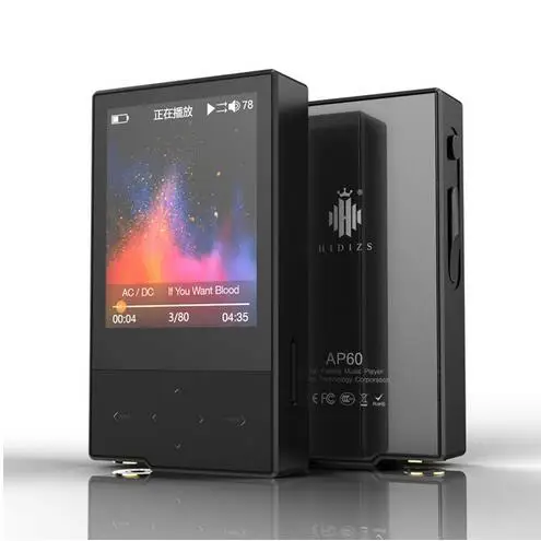 Hidizs AP60 II HiFi портативный Bluetooth 4,0 Apt-x DSD USB DAC FLAC AAC APE MP3 мини музыкальный плеер AKM4452VN MAX97220A AP60II