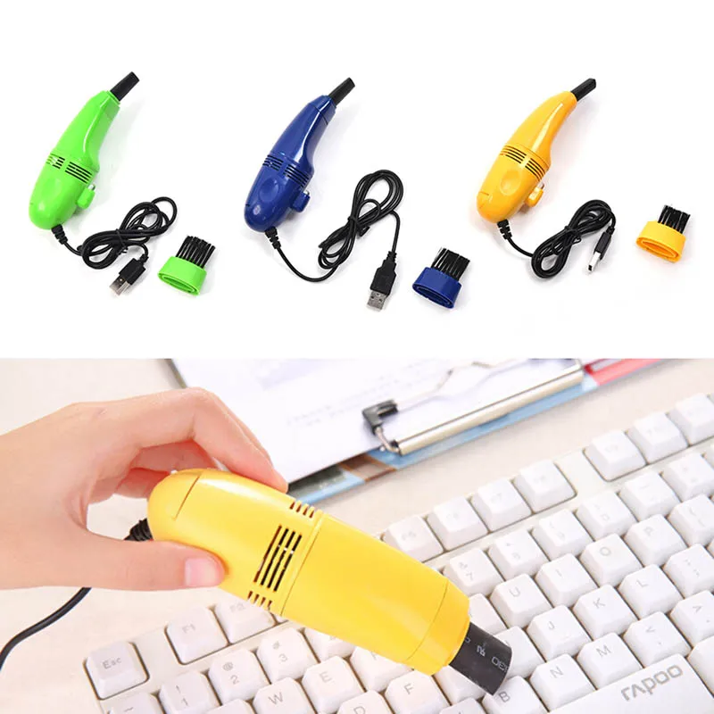 Мини пылесос с USB щетка домашний пылесборник удобный компьютер настольная