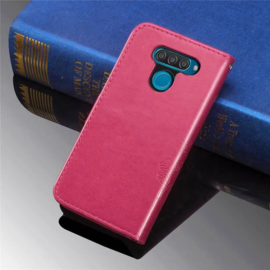 Q60 Флип Бумажник чехол для LG Q60 чехол Q 60 чехол для телефона из искусственной кожи для LG Q60 q 60 3D крышка тиснения Fundas Capa