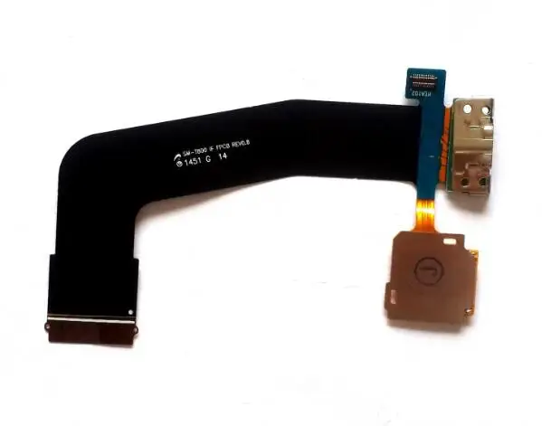 Новая Оригинальная для Samsung Galaxy Tab S 10 5 T800 USB зарядное устройство Flex + LCD Sim Card Reader и