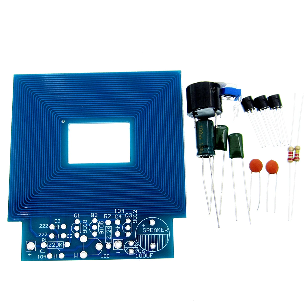 Diy простой металлический детектор Металлический Набор для локатора DC 3 V-5 V