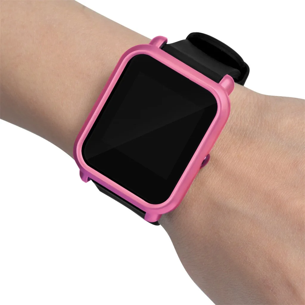 Защитная пленка для экрана Slim2019 цветная рамка чехол ПК Защитный Huami Amazfit Bip Younth Watch