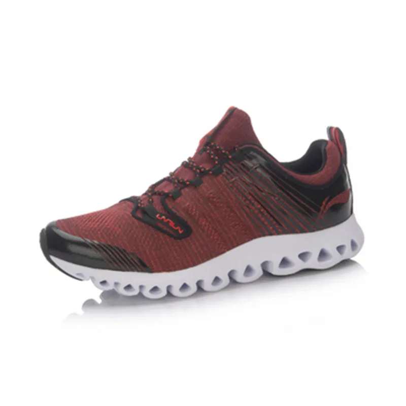 Li Ning/Новое поступление; классические кроссовки серии Arc; Мужская дышащая Спортивная обувь на подушке; кроссовки; ARHM009 - Цвет: ARHM009  red  5