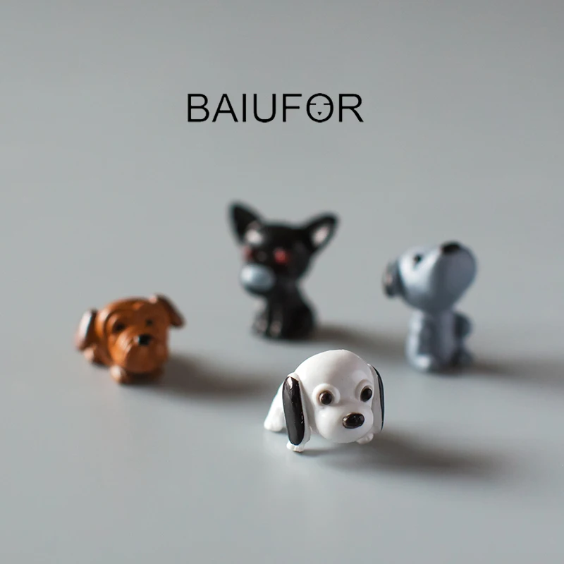 BAIUFOR миниатюры и террариумы животные милые собаки собачка Кукольный дом домашнее