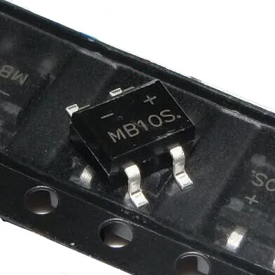 Мостовой выпрямитель mb10s sop4 100 A 1000 В b10s шт.|Интегральные схемы| |