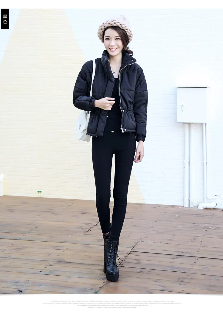 Winter Women's Jackets and Coats Fashionable Short Quilted Jacket Korean Style Warm Parkas 2017 New Outwear | Женская одежда