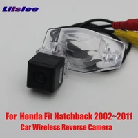 auto wireless car rear view camera for honda fit hatchback 2002 2011 back up cam hd night vision plug play