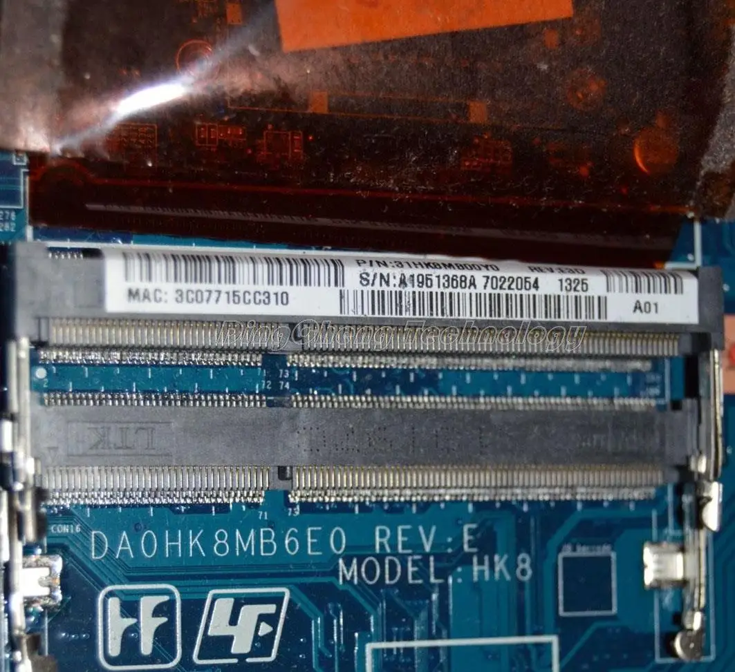 

Laptop Motherboard For Sony SVF14 SVF142C29M A1951368A DA0HK8MB6E0 for intel i3-3227u cpu Mainboard