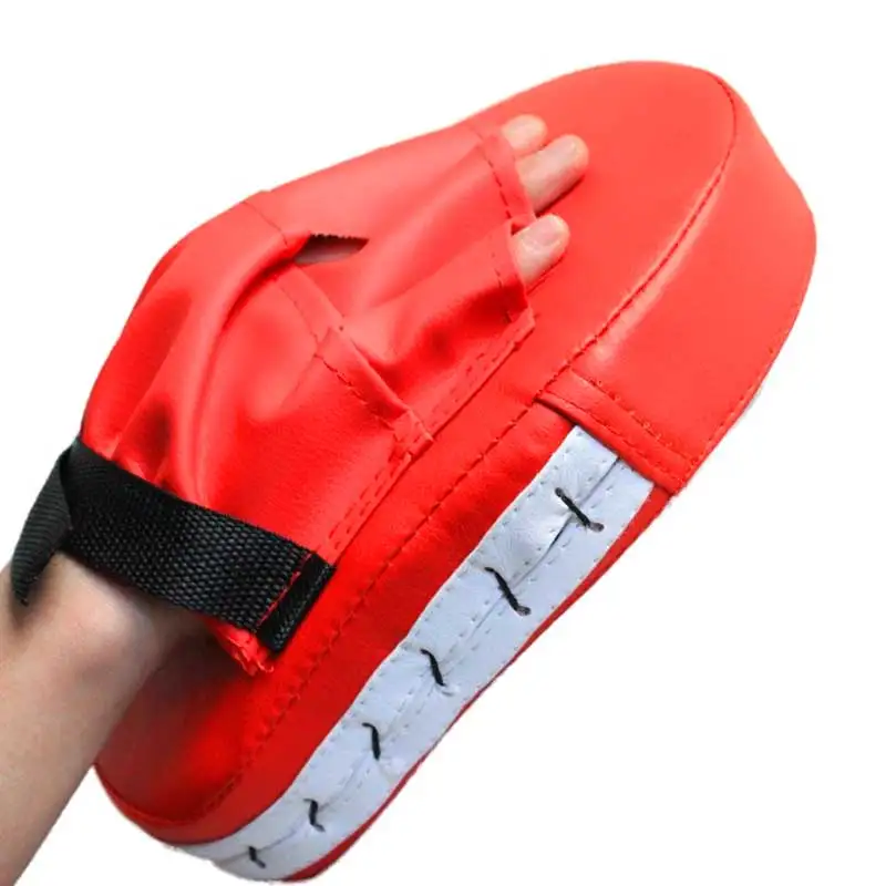 2pcs PU Boxing Hand Target Free Combat Muay Thai Martial Arts Five Fingers Gloves Taekwondo Training C55K Sale | Спорт и развлечения