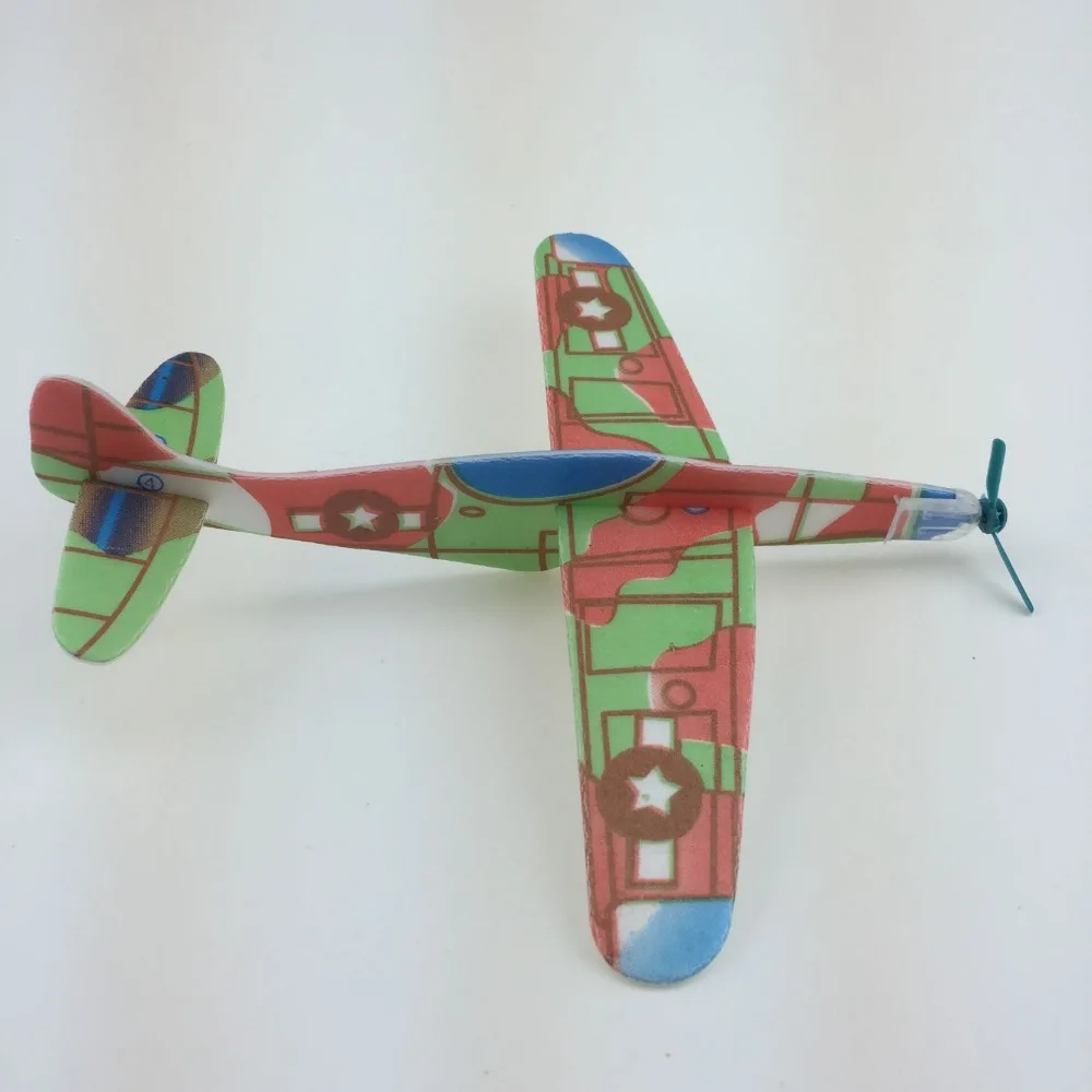 36pcsDIY children's manual technology small hand-throwing glider aircraft model foam whirling toy. | Игрушки и хобби