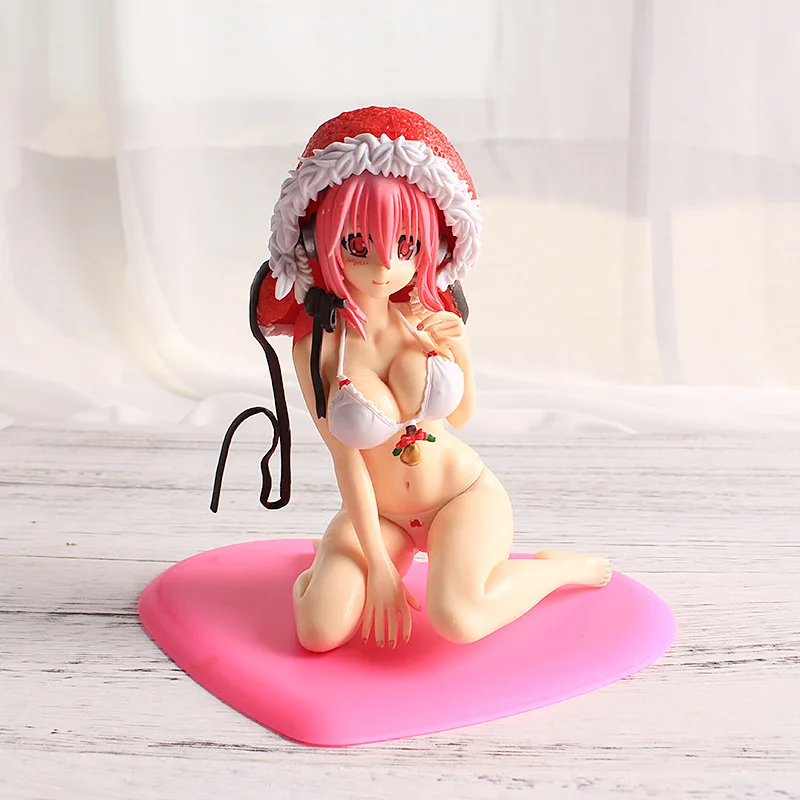 Аниме фигурки Supersonico 13 см сексуальное бикини для украшения торта на день рождения