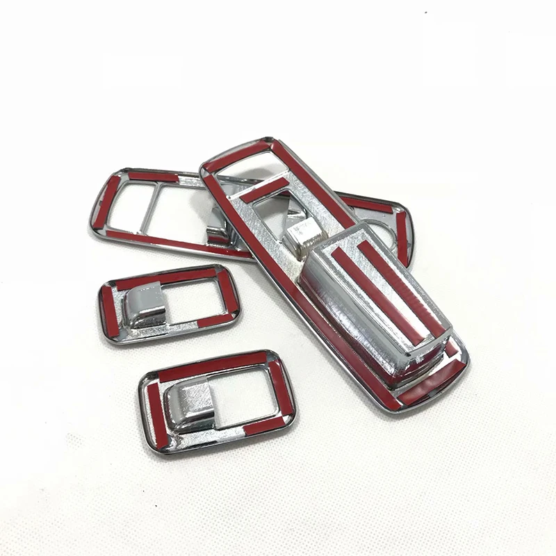 

ABS Plastic For Jeep Grand Cherokee 2014-2017 Door Window glass Lift Control Switch Panel Cover Trims Car Styling Accessories