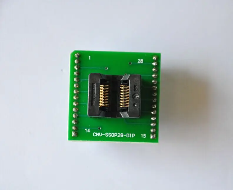 528TS2 SSOP28-DIP28 ZIF adapter socket (170 mil) for TNM5000 USB Universal IC nand flash Programmer