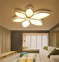 leaves ceiling light modern surface mounted led celing lamp minimalist leaf designer lamp acrylichardware led ceiling lamp