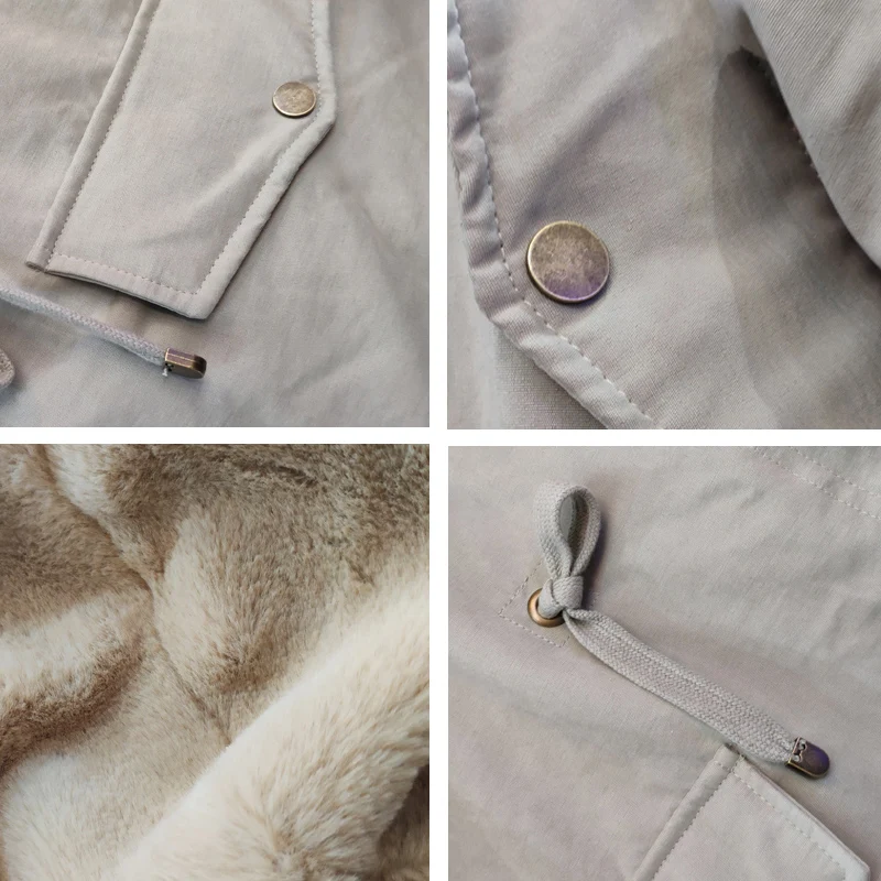 Real Natural Raccoon Fur Collar 2019 Long Warm Thick Female Jacket Winter Women's White Duck Down Hooded Coat | Женская одежда