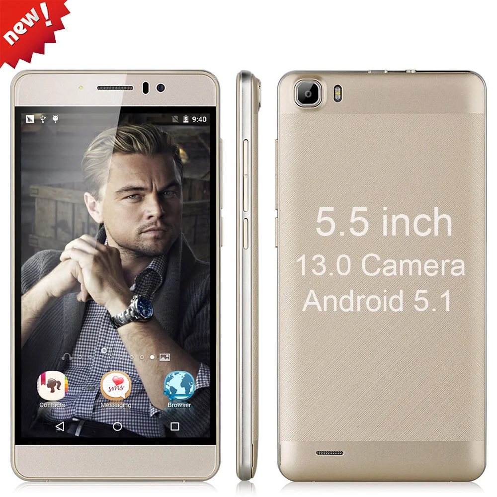 Оригинальный ОТЕЛЬ ЮНЬСУН YS7pro 13MP камера 5.5 дюймов экран Смартфона MTK6580 Quad Core Dual Sim