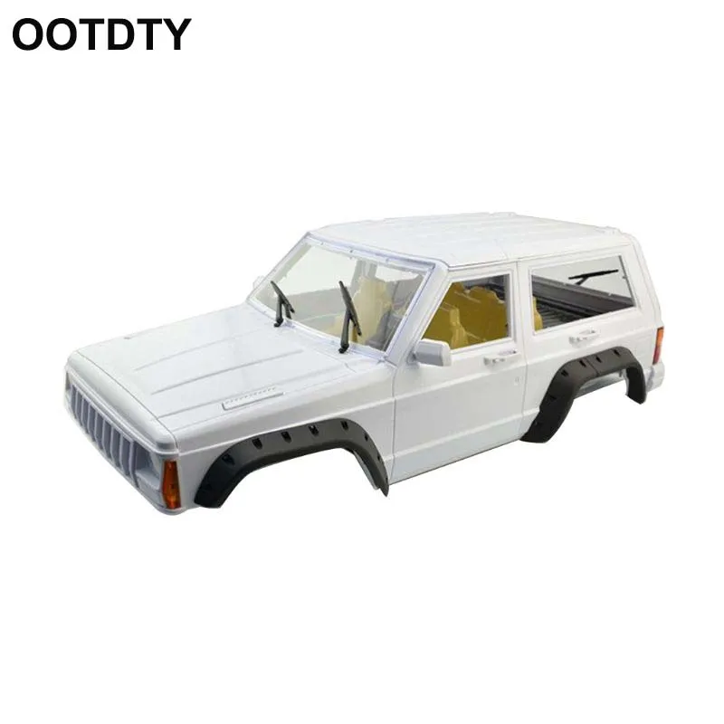 Колесная база из жесткого пластика корпус автомобиля Cherokee 1/10 RC Гусеничный осевой
