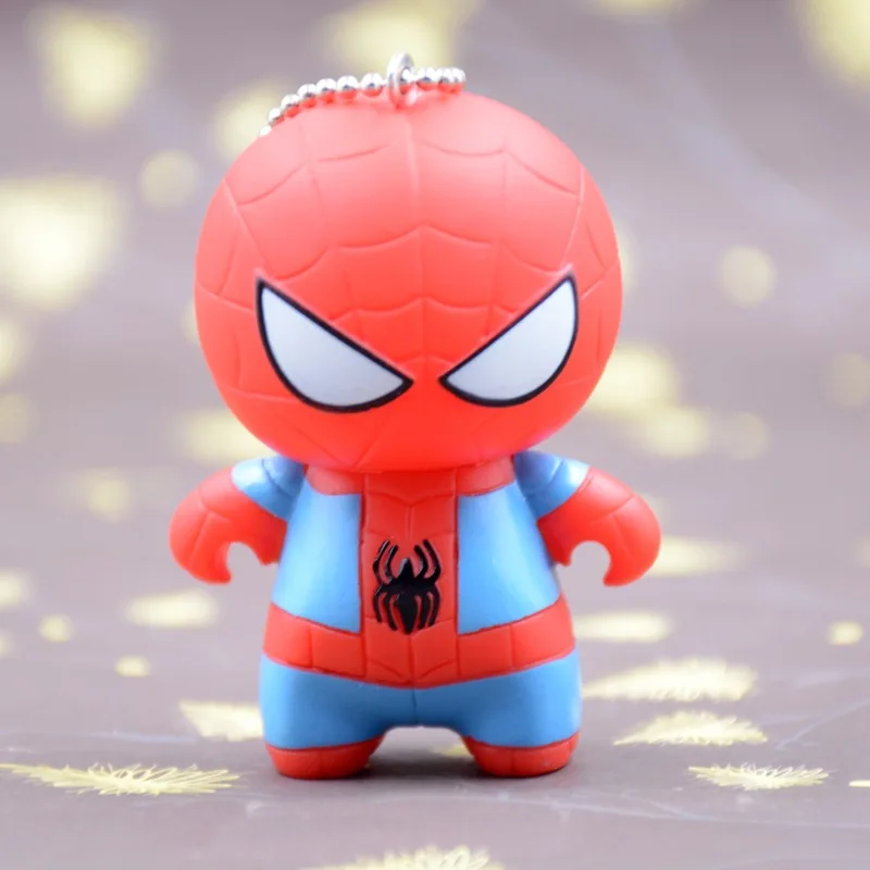 Marvel, Мстители, фигурки супергероев, красный человек-паук, Черный Человек-паук, яд, брелок, игрушки, новинка, анти яд, фигурки, брелок
