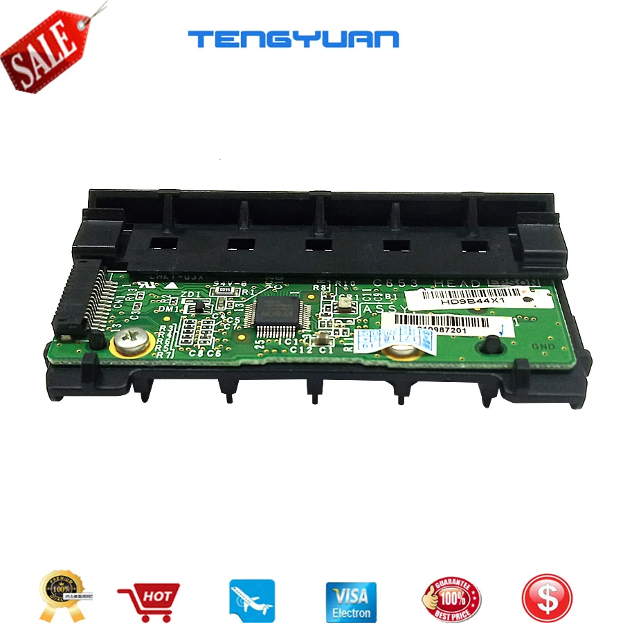 1 шт. X чернильный картридж чип-плата для Epson R1390 1390 R1400 1400 Chip Contact 1454340 части принтера