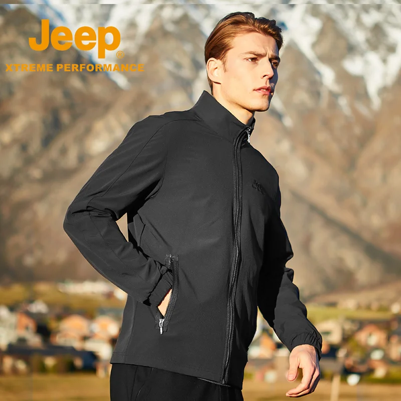 Jeep подлинные мужские уличные тонкие повседневные спортивные походные зимние