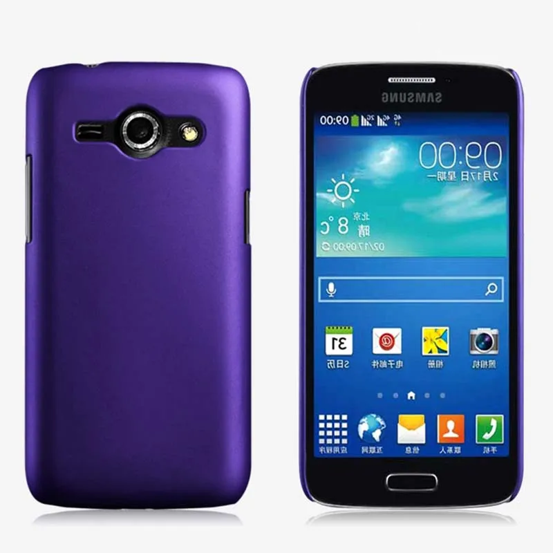 Coque 4.3For samsung Galaxy J1 Ace чехол для samsung Galaxy J1 Ace Neo Sm J110 J111 J111F телефона чехол-лента на заднюю панель - Цвет: purple