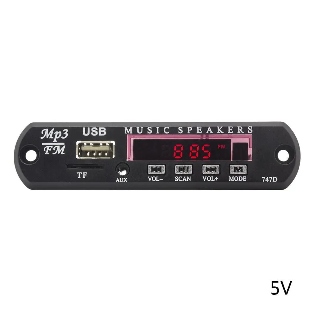 Прочный usb порт цифровой трубчатый дисплей Автомобильный Дистанционный динамик