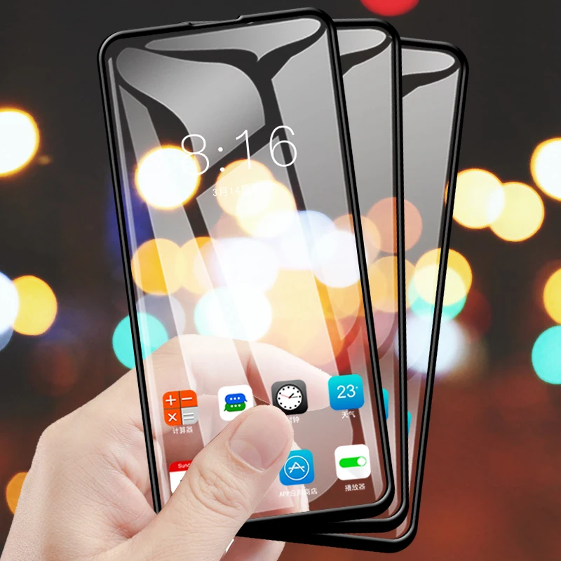 Полное покрытие закаленное стекло для ASUS Zenfone 6 ZS630KL 6Z 6 Защитная пленка для экрана HD 9H устойчивое к царапинам защитное стекло