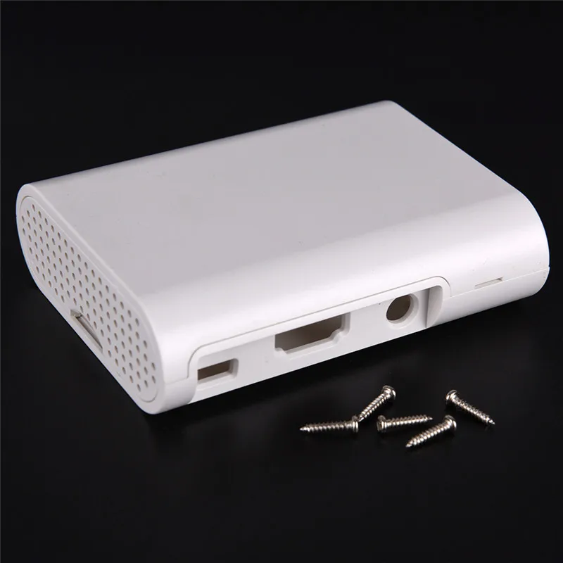 

1pcs Transparent Plastic Case Cover Shell Enclosure Box For Raspberry Pi 2 Model B & Pi 3 2 + Case 9.5cmx6.2cmx2.7cm