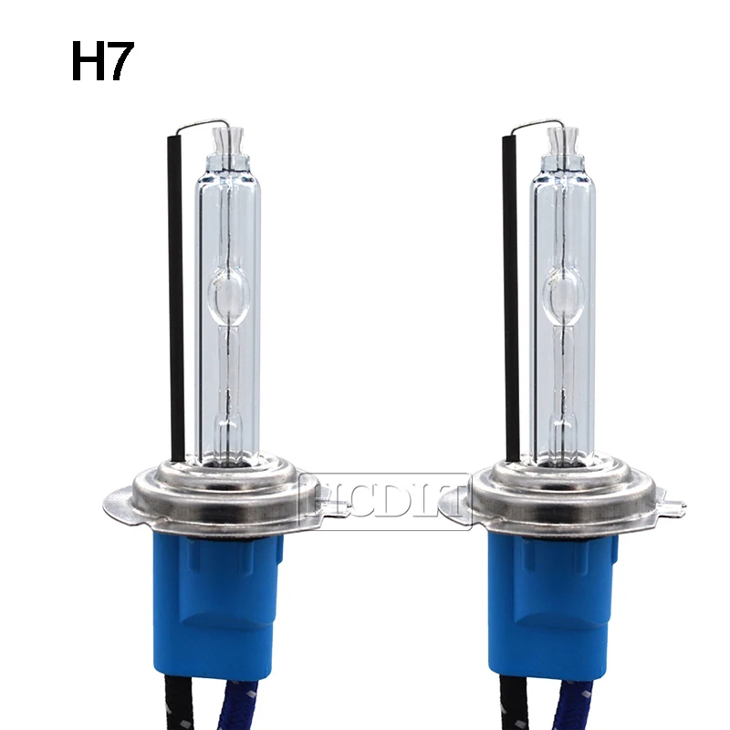 Комплект автомобильных фар HCDLT Xenon H7 55 Вт 5500 к Быстрый Яркий ксеноновый комплект H1