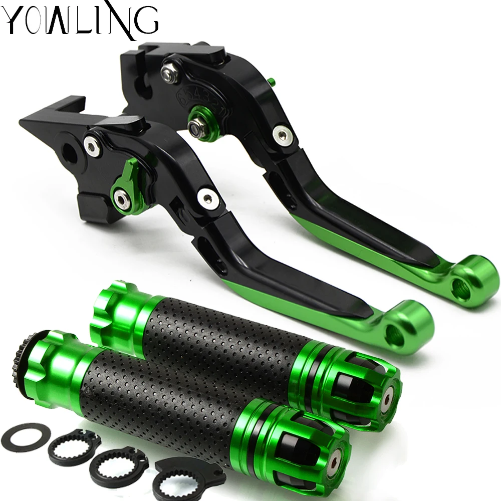 

Motorcycle Accessories Handlebar Hand Grips Brake Clutch Levers For Kawasaki ZRX1100 ZRX1200 1999-2007 2001 2002 2003 2004 2005