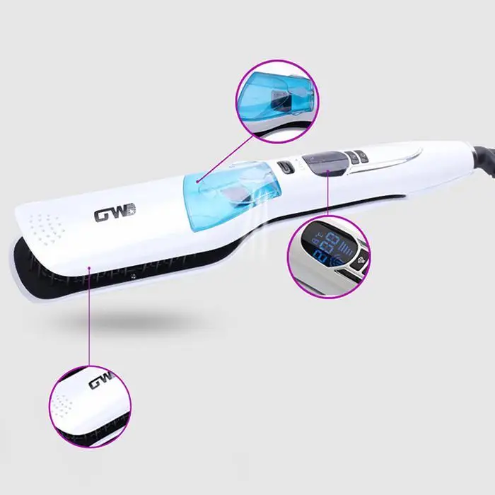 Высокое качество пара расческа для волос быстро выпрямитель гребень спрей Vapor