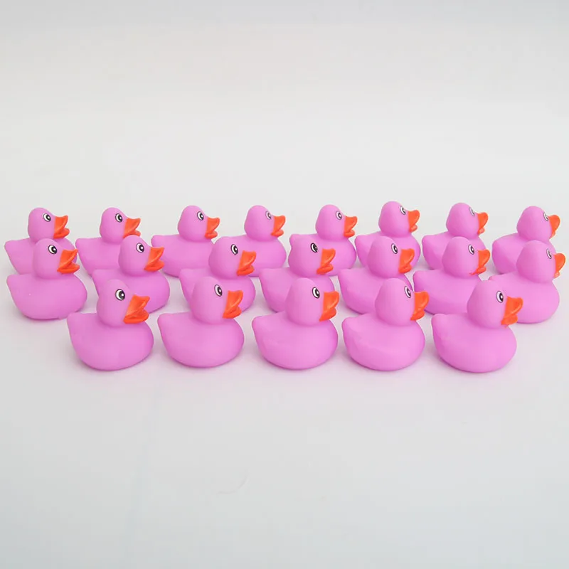 5 шт. мини детская резиновая утка для ванны Duckie Baby Shower игрушки воды плавательный
