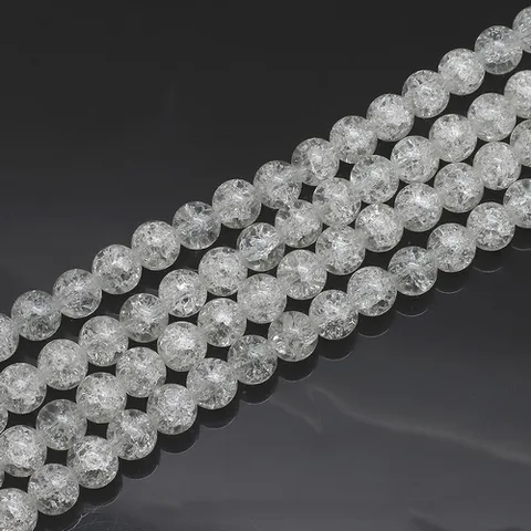 Смешанные стеклянные бусины Celadon 4-10 мм