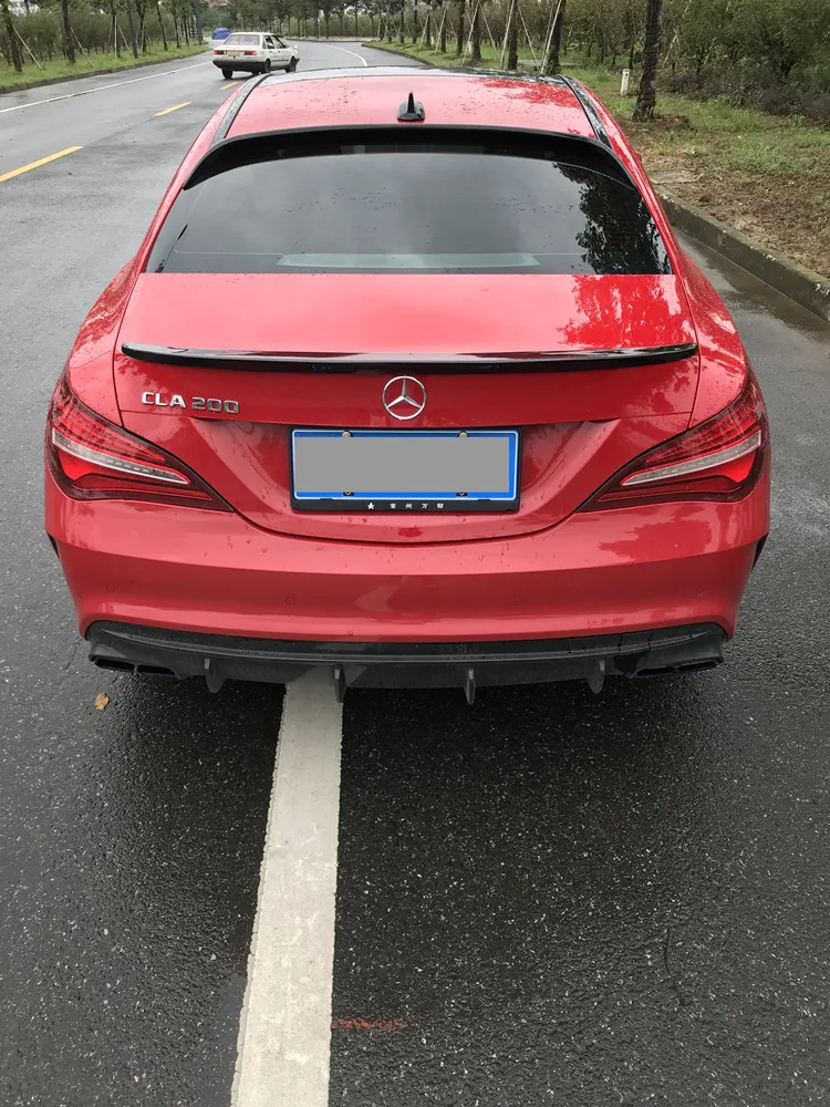 Для Mercedes Benz W117 спойлер- CLA200 220 260 крыши спойлер Высокое качество заднего крыла Цвет задний спойлер