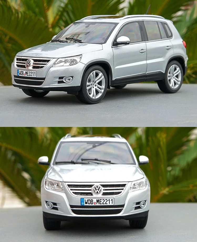 Импорт 1:18 NOREV TIGUAN модель внедорожника из сплава, высокая модель автомобиля из цинкового сплава, коллекция и подарок